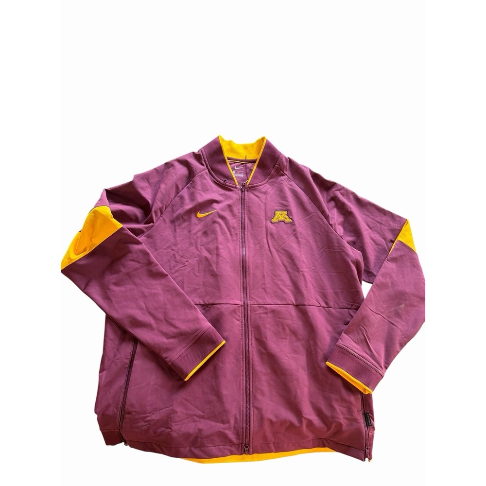 Minnesota Golden Gophers Nike Full Zip Jacket Maroon Men's XL